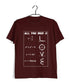 Coding MATH LOVE Nerd Engineering Casual Graphic Printed T-Shirt for Men